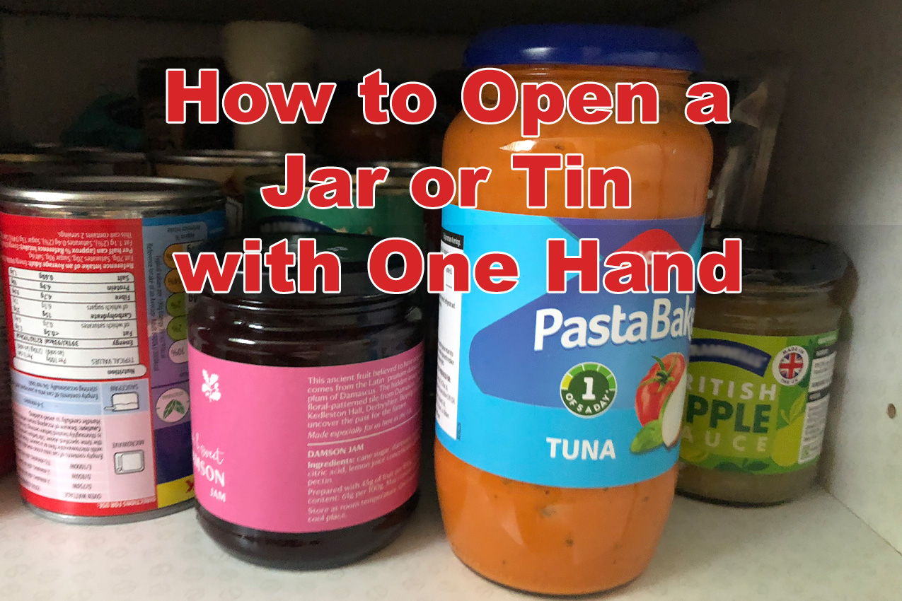Bearing Disability: One Hand vs Jar vs Jar Openers - Little Sea Bear