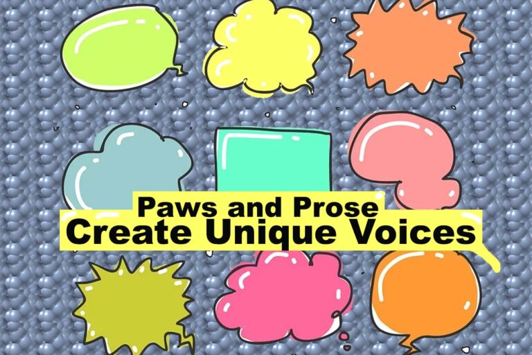 Paws & Prose: Creating a strong voice with idiolect