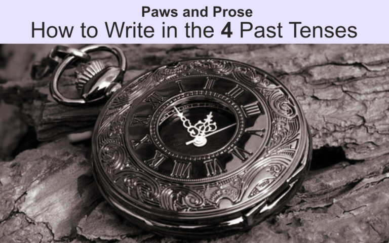 Paws and Prose: How to Write in the 4 Past Tenses